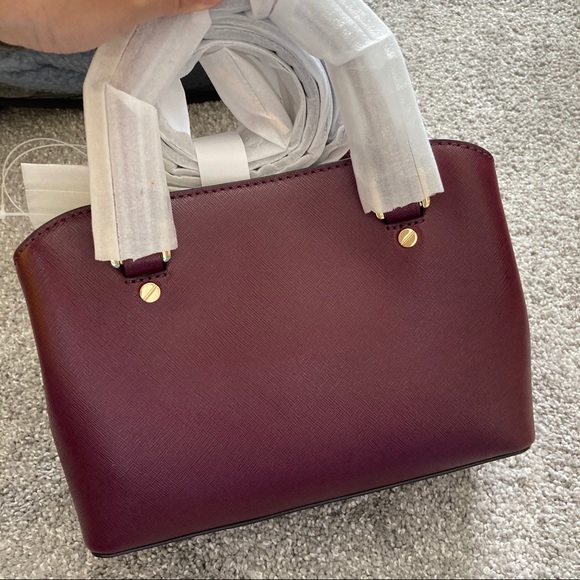 Michael Kors Savannah Small Satchel NWT crossbody - Picture 7 of 10